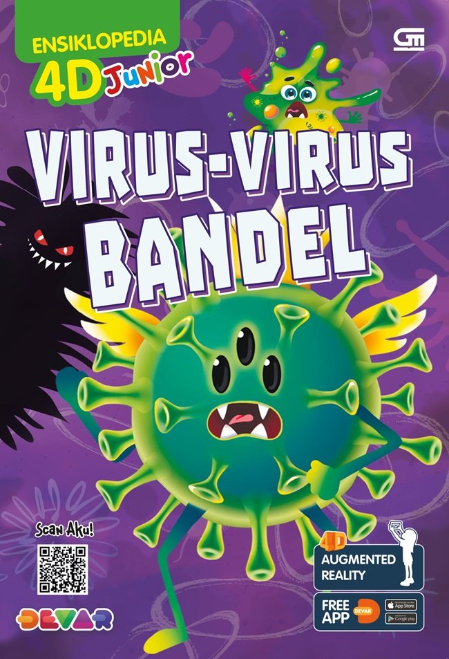 ENSIKLOPEDIA 4D JUNIOR - VIRUS-VIRUS BANDEL